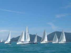 A Riva del Garda Trentino il Giro d'Italia
