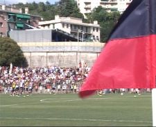 Genoa, applausi per Beppe Sculli a Pegli