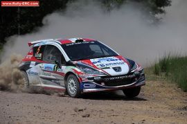 Luca Betti balza al comando del Campionato Europeo Rally 