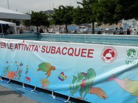 Uisp, immersioni subacquee per i giovani a  Bogliasco