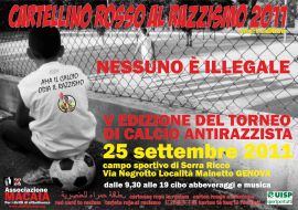 Domenica calcio antirazzista a Serra Riccò