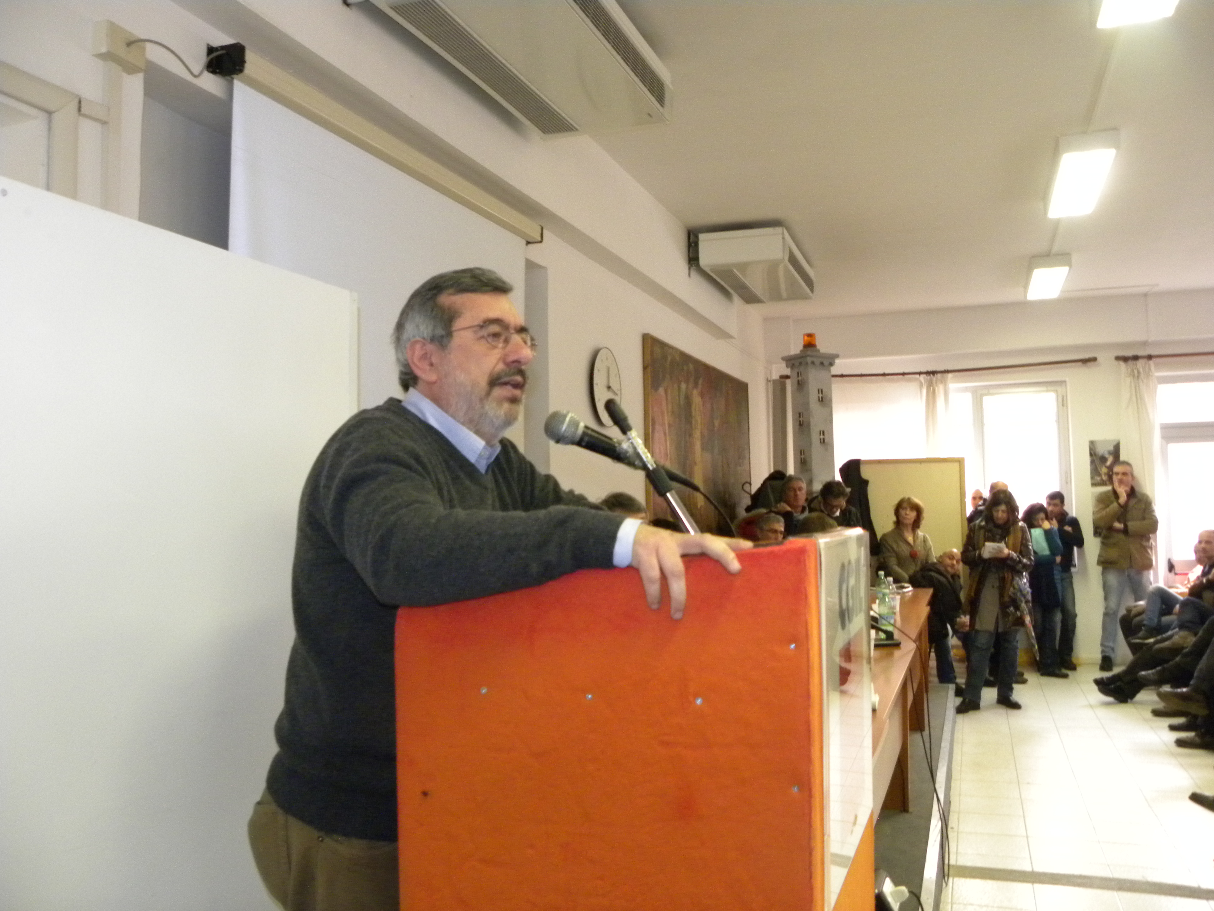 Bruno Manganaro nuovo segretario genarale FIOM CGIL Genova