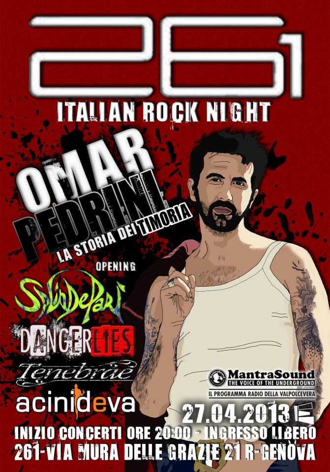Al via la prima edizione di “Italian Rock Night