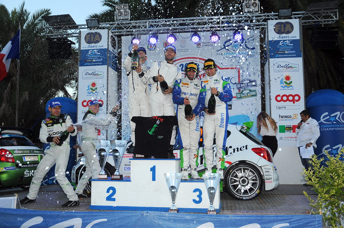 Giandomenico Basso vince il Rallye di Sanremo