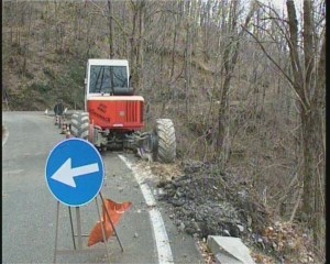 Disagi alla viabilità a Lorsica