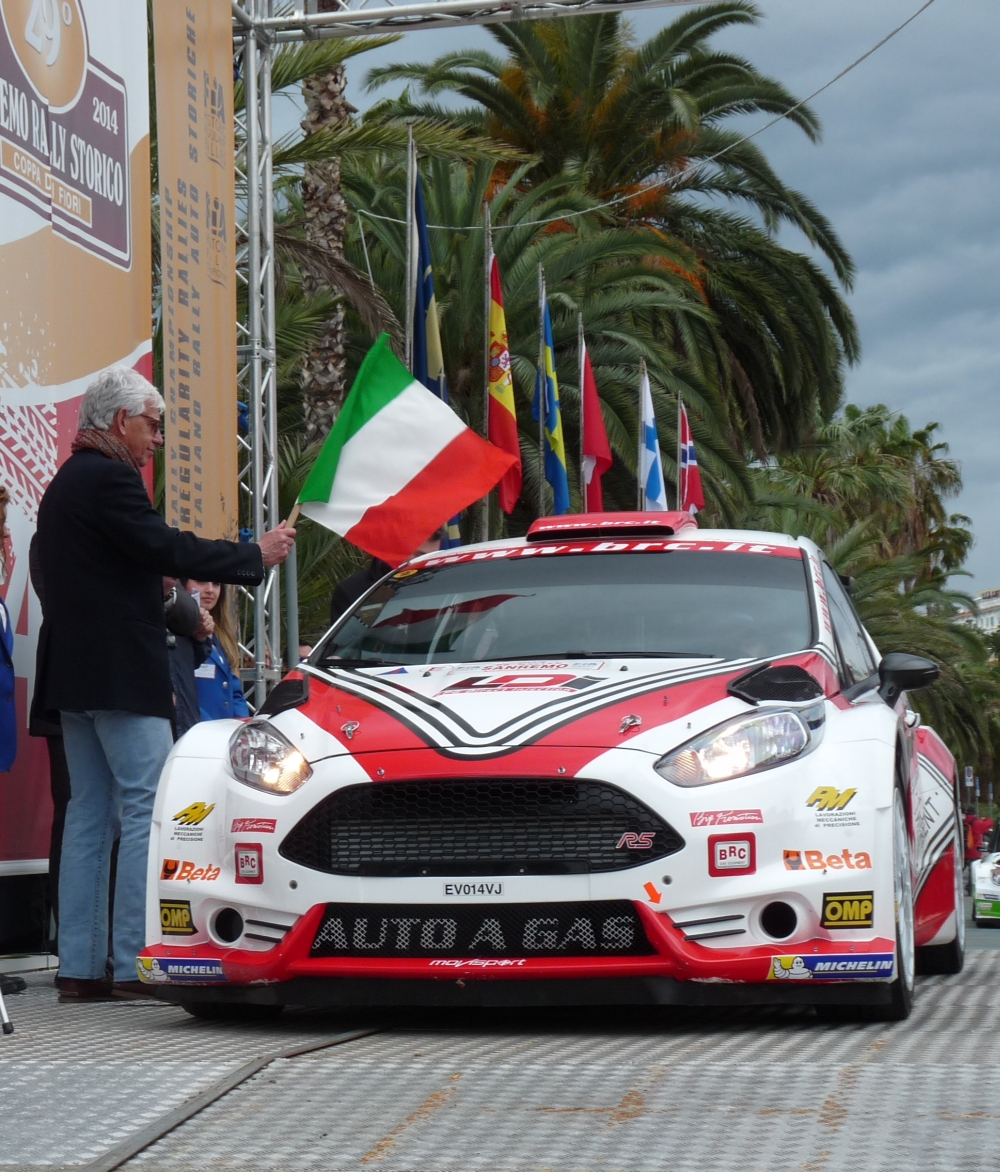 #rallyesanremo: è scattata la gara, 