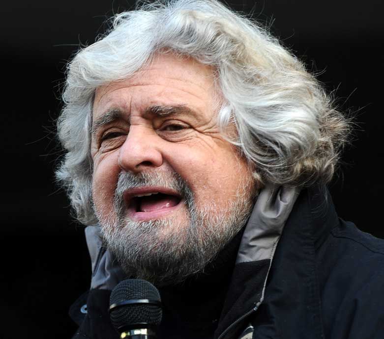 Grillo non arretra: 