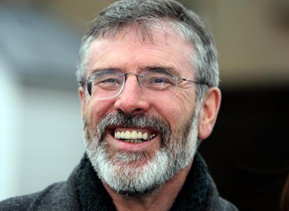 Il leader dei separatisti dell'Ira Gerry Adams è stato arrestato 