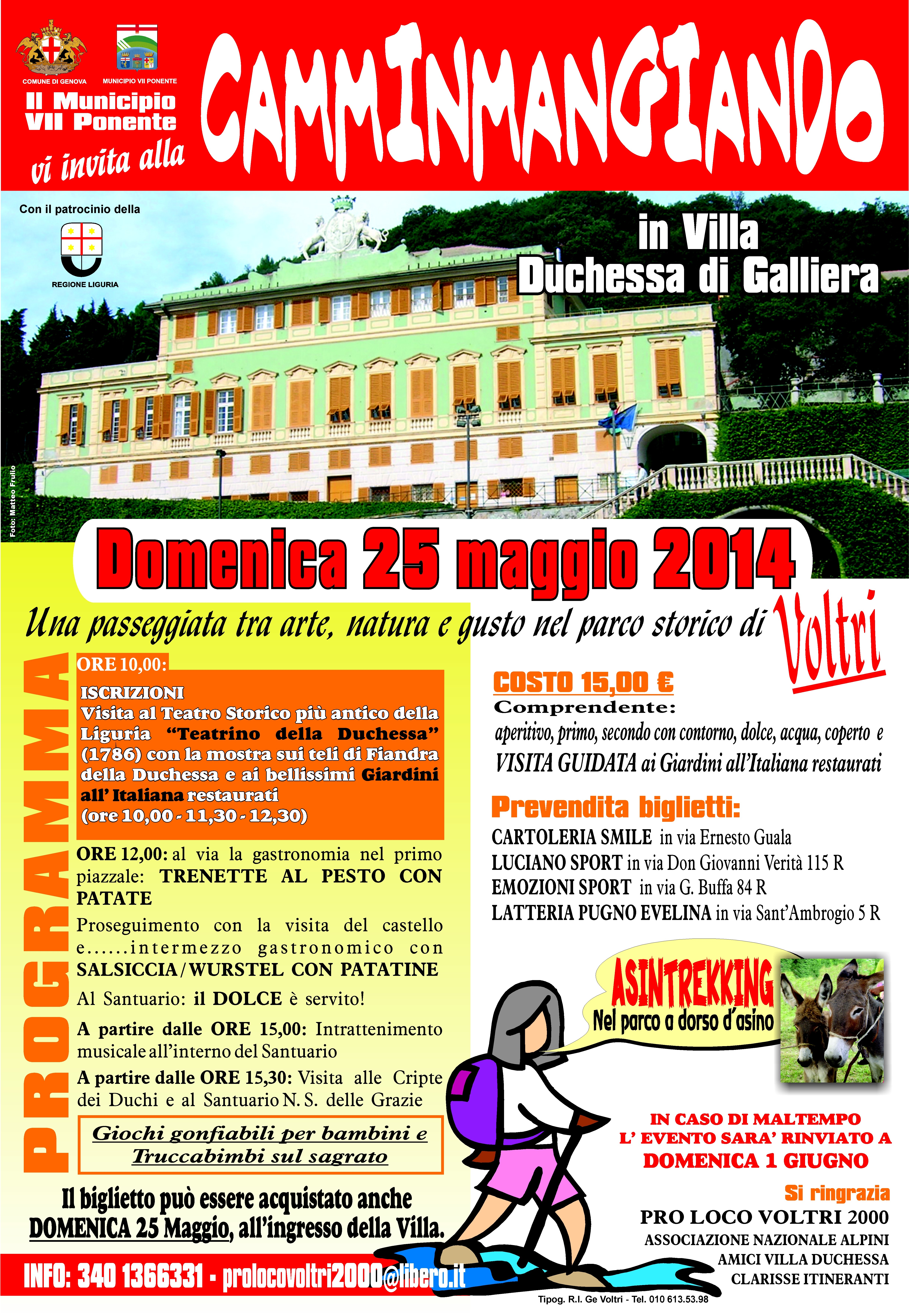 Venerdì e domenica Voltri capitale di divertimento e gastronomia