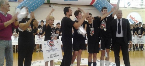 La Serteco Genova Volley School Campione d'Italia Under 13