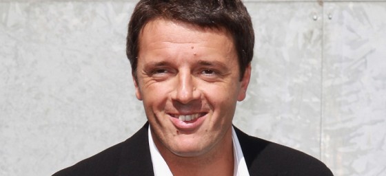 Concordia, il premier Matteo Renzi sbarca al Vte