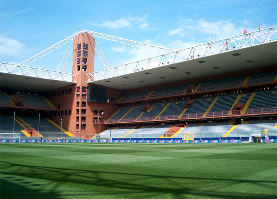 Derby: stadio quasi pieno, Doria decide all'ultimo e Ferrero va nella Sud