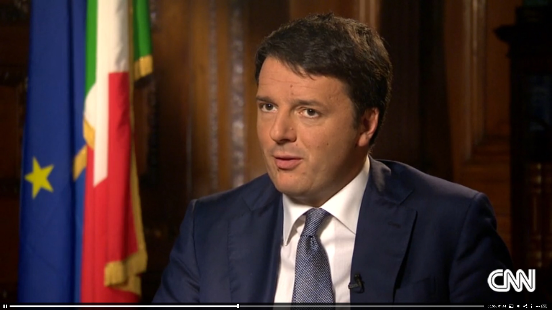 Renzi alla Cnn: 