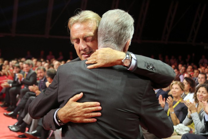 Ferrari, commozione per l'addio di Montezemolo
