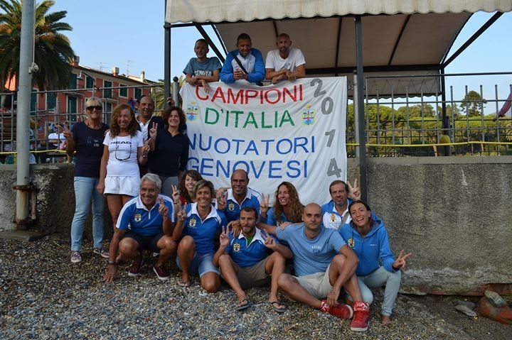 Ai 'Nuotatori genovesi' il titolo tricolore nel fondo e nel mezzofondo