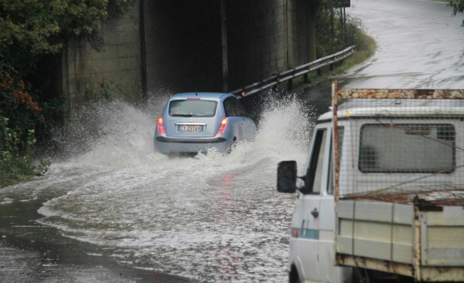 Alluvione Genova: Allerta 2 fino alle 12 di domani