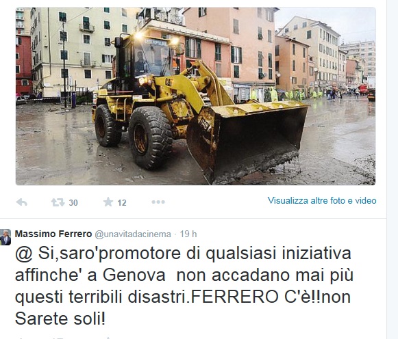 Ferrero su twitter: 