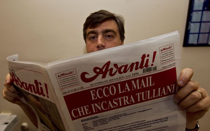 Lavitola concorda patteggiamento a undici mesi 