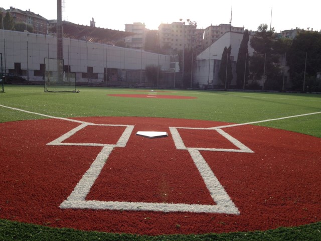 Baseball, a Genova il primo 'diamante' in sintetico d'Italia