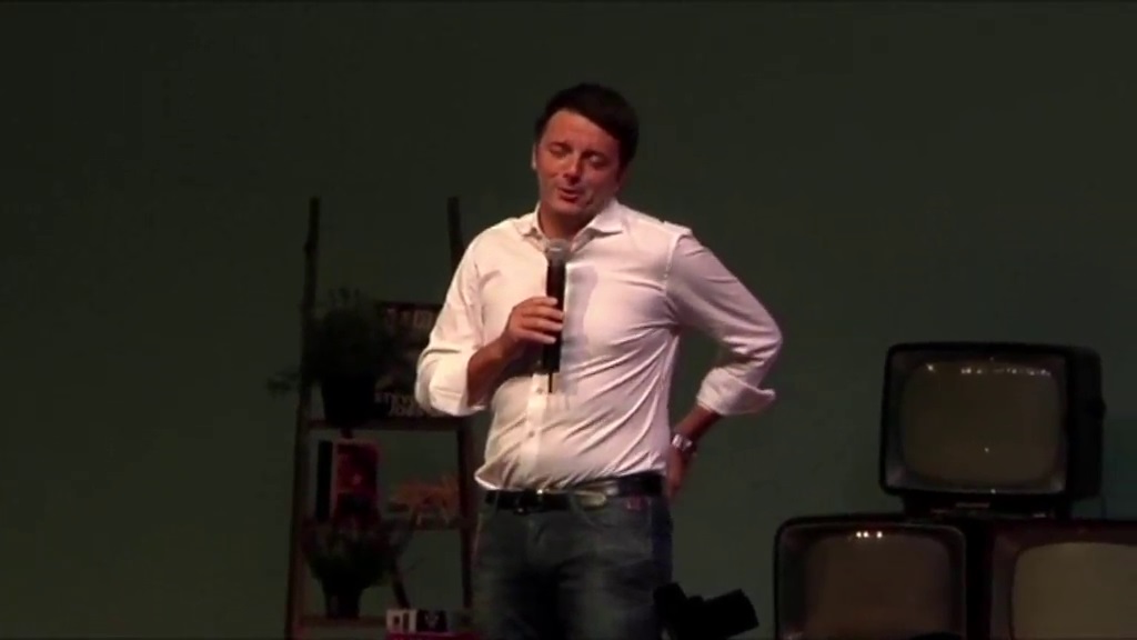 L'annuncio di Renzi: 