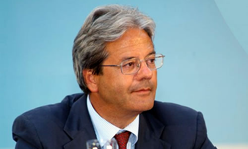 Il nuovo ministro degli esteri Gentiloni: 