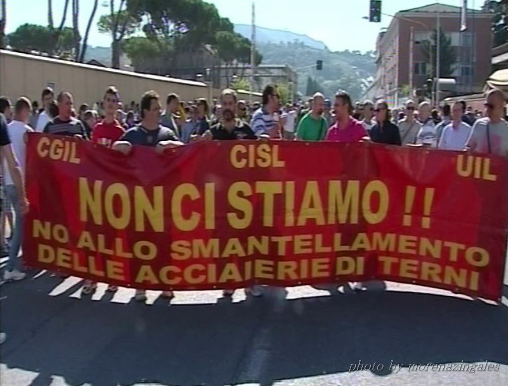 Ast Terni, scioperi poi nuove forme di protesta