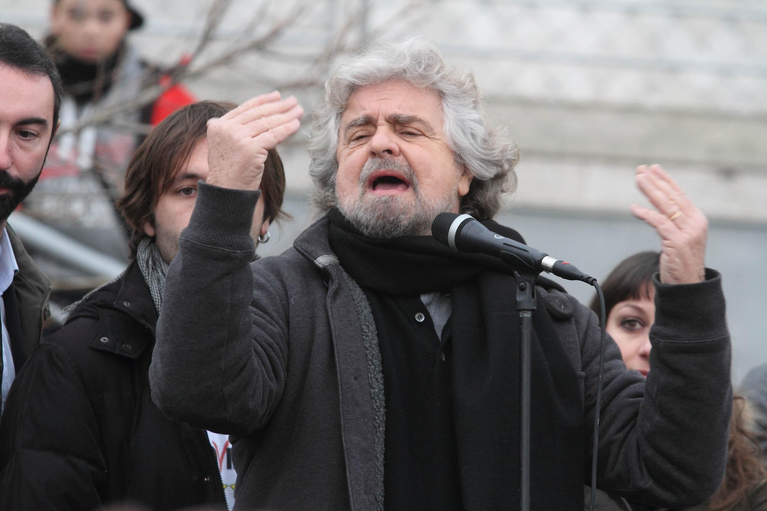 Grillo e la tasse degli alluvionati: 