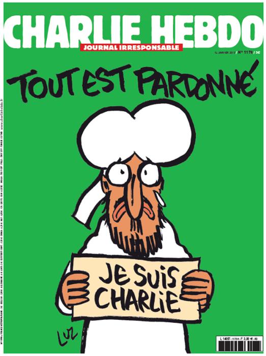 Maometto in prima pagina, ecco il nuovo Charlie Hebdo