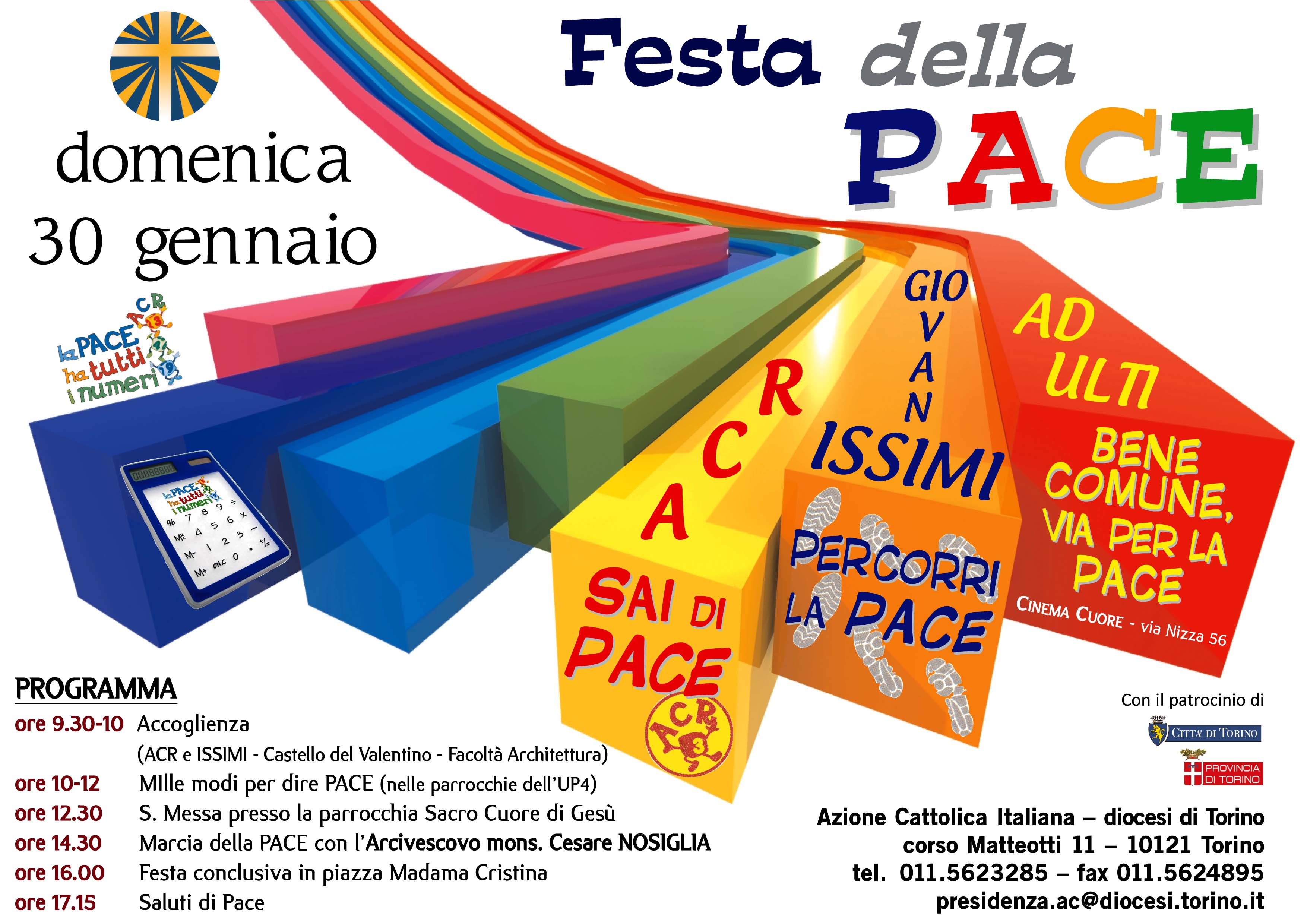 Tanti giovani alla Festa della Pace a Genova 
