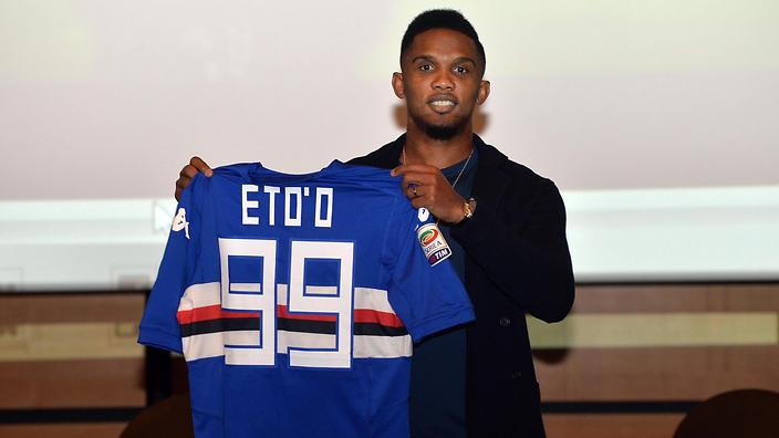 Sampdoria, allarme rientrato: Eto'o è stato convocato per il derby