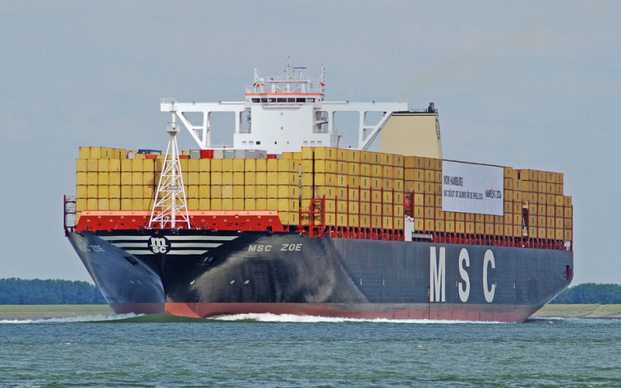 Msc battezza Zoe, il nuovo gigante del mare
