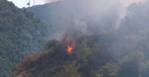 Incendi boschivi, cessato in Liguria lo stato di grave pericolosità