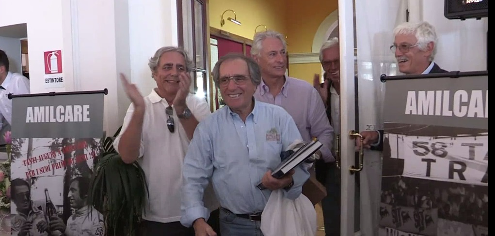 Auguri ad Amilcare Ballestrieri , il mondo del rally per gli 80 anni del 'Sanremese Volante' 