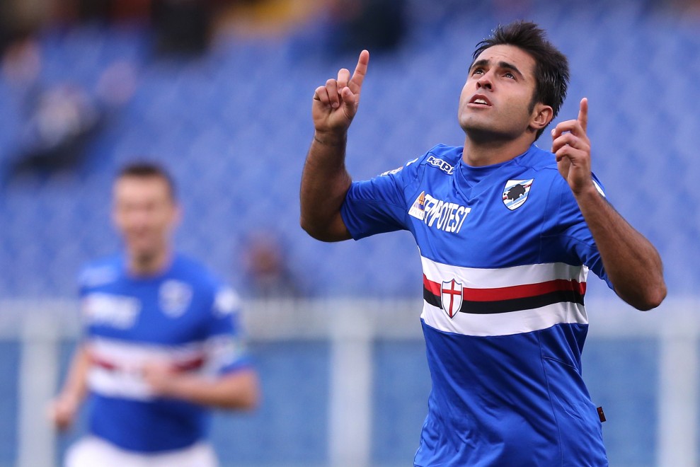 Sampdoria, Eder vicino al traguardo  delle 100 reti in Italia 