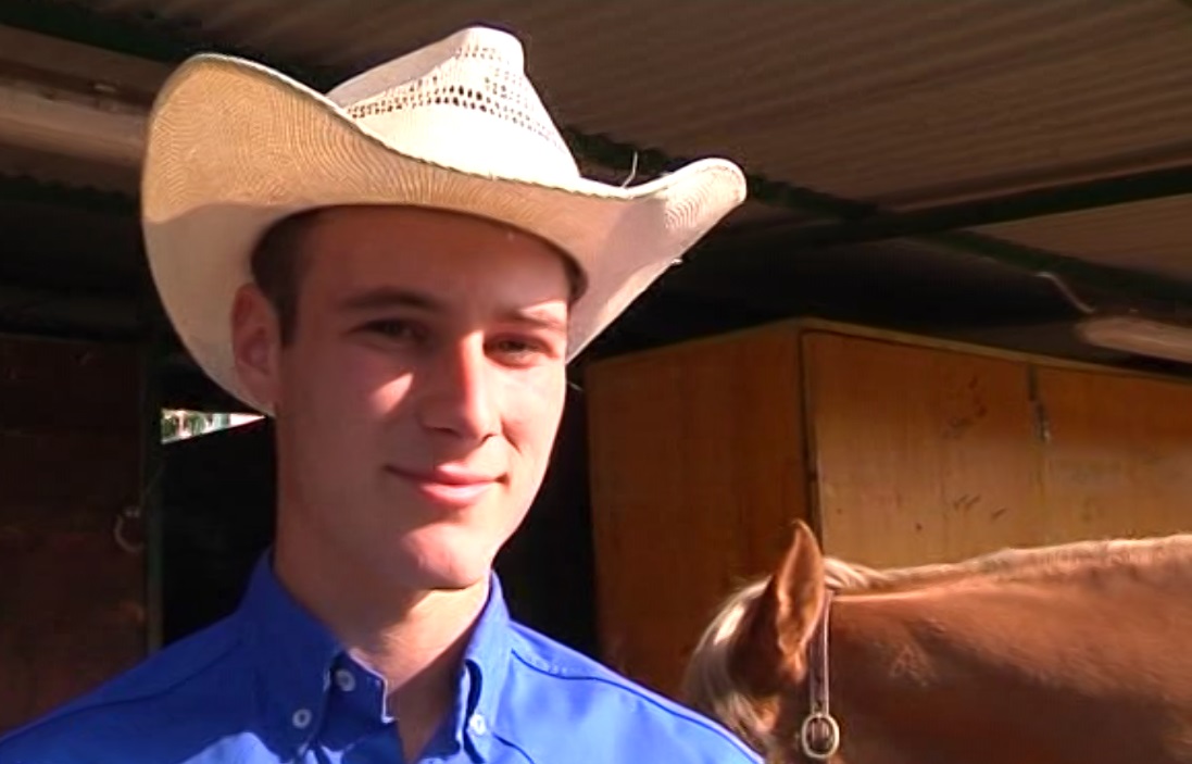 Denis Arreola, il campione europeo di Barrel racing è di Taggia: 