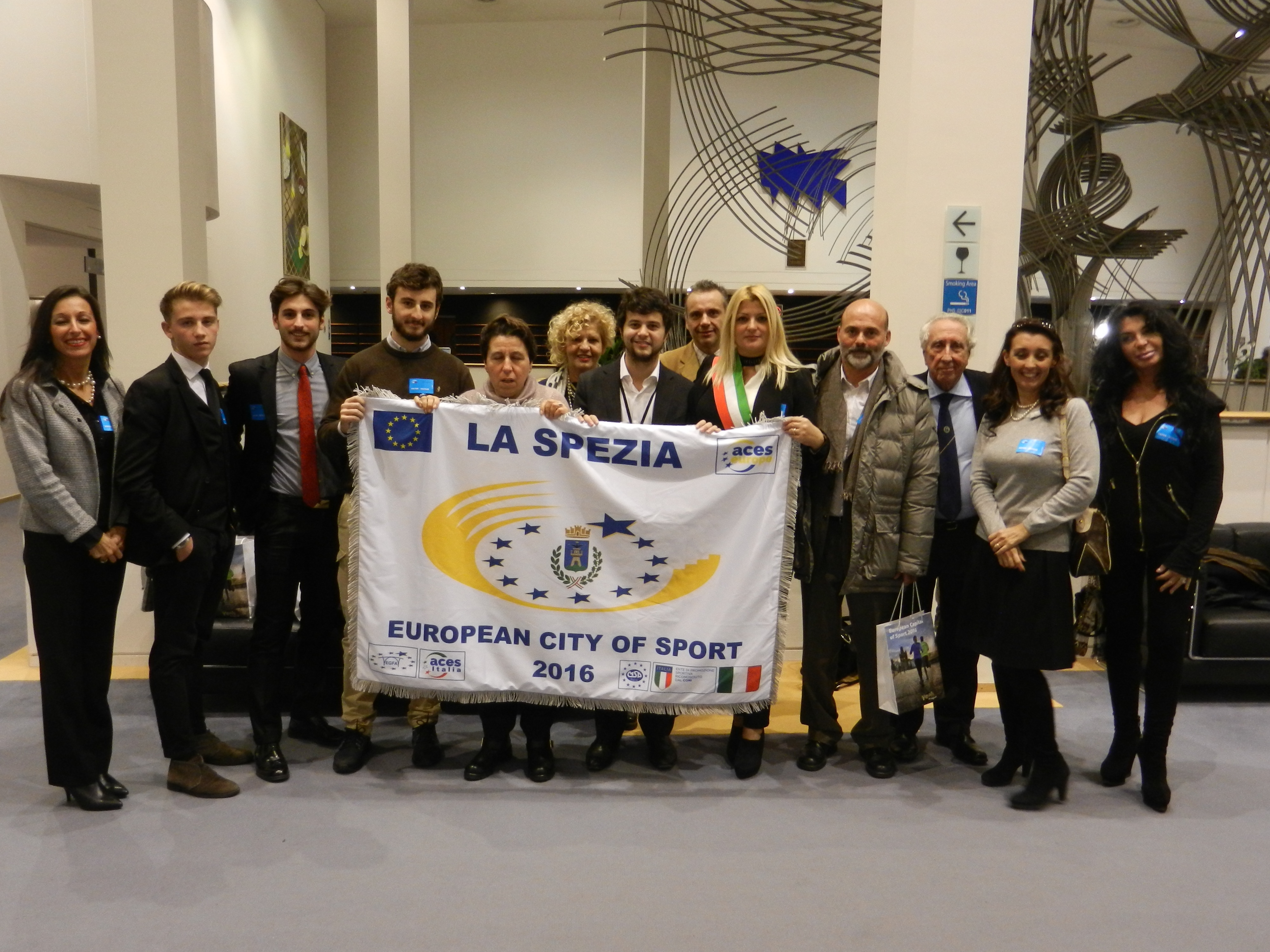 La Spezia città europea dello sport in visita ufficiale a Bruxelles