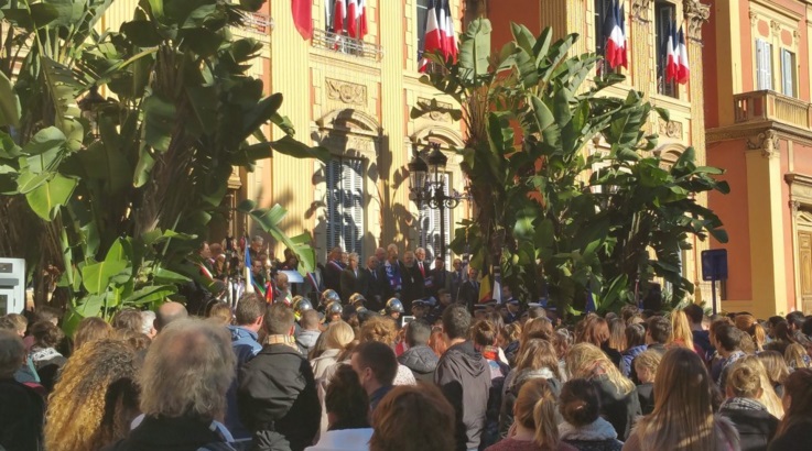 Parigi, amministratori imperiesi alla commemorazione delle vittime a Mentone 