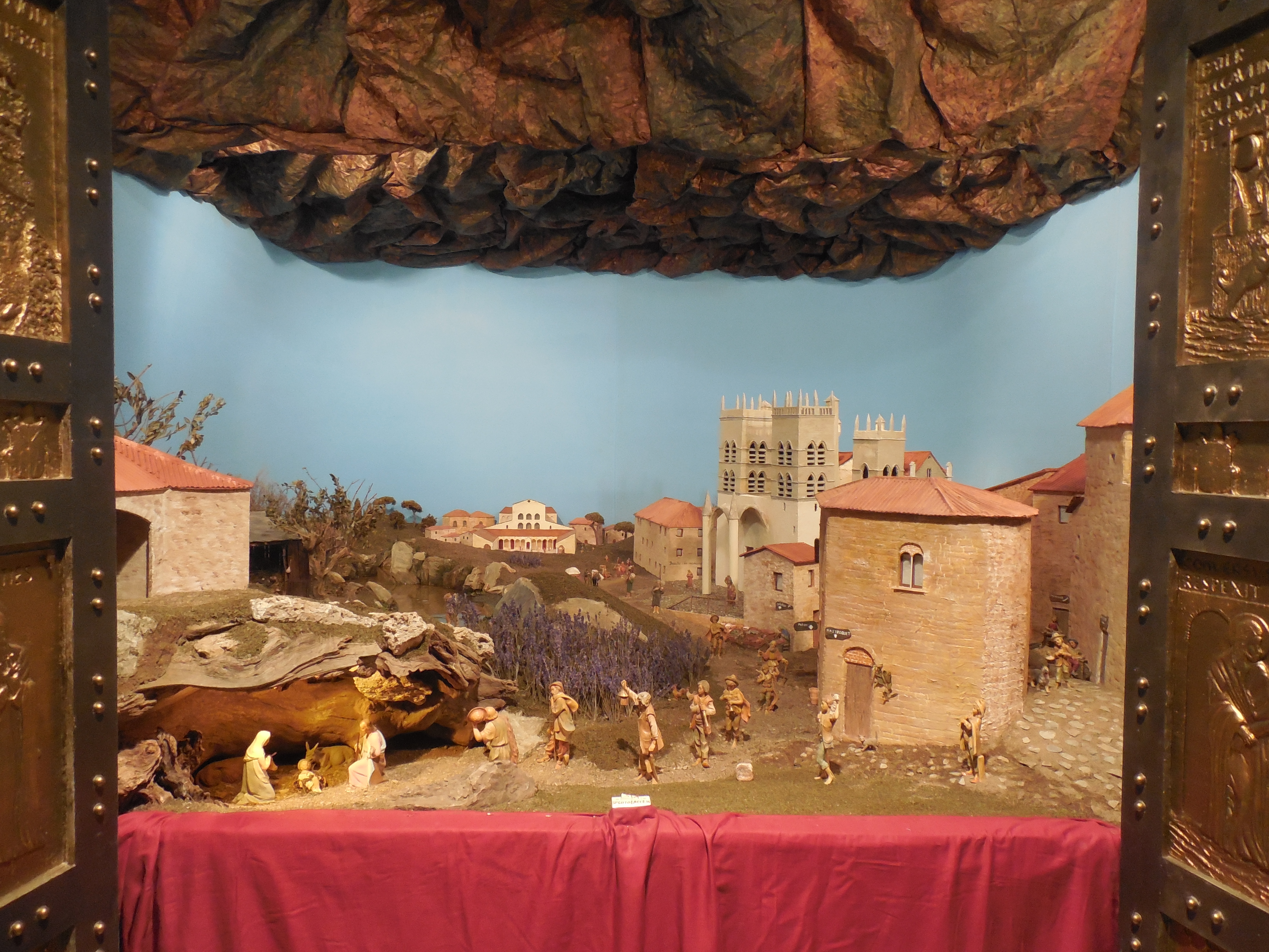 La Porta Santa e il pellegrinaggio di San Rocco protagonisti del presepe di Tasso