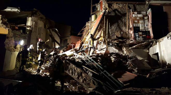 Crollo palazzina di Arnasco, l'impianto gpl non era a norma 