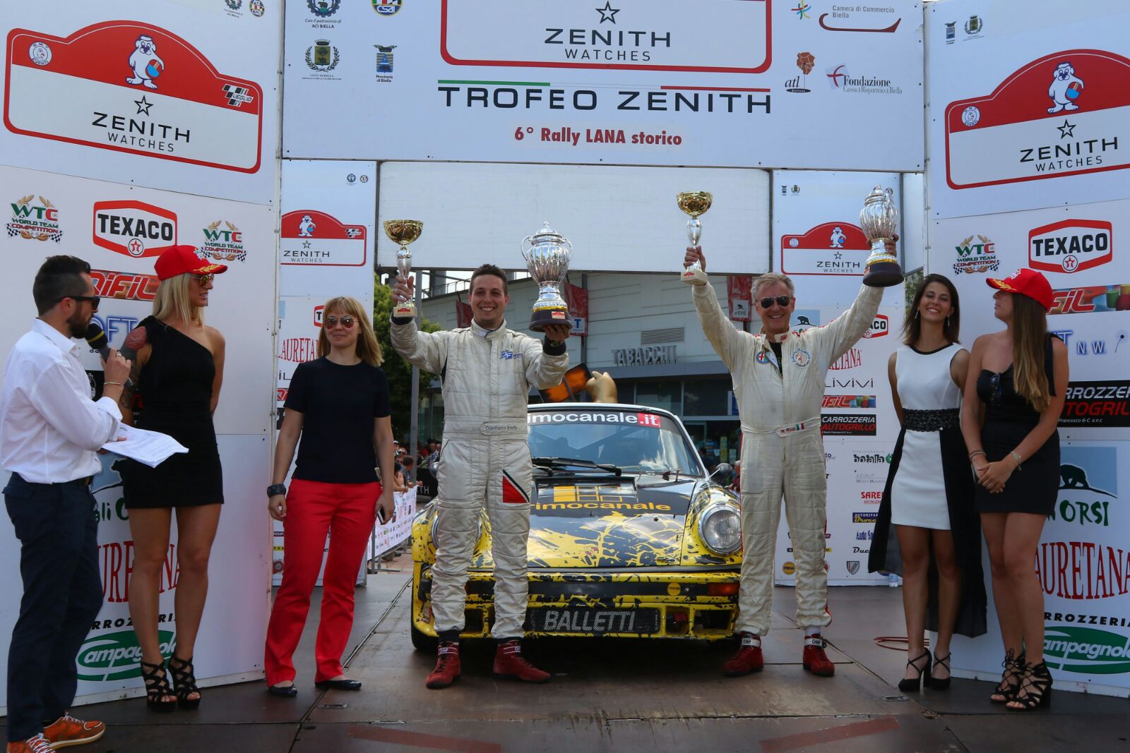 Rally Lana storico, Rossi-Imerito vincono il 3. Raggruppamento