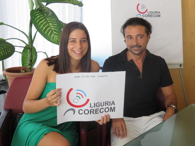 Presentato il nuovo logo del Corecom: lo ha disegnato una liceale savonese