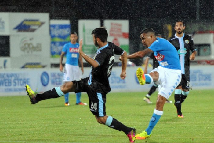 Entella battuta 5-0 in amichevole, esordisce Giaccherini in azzurro