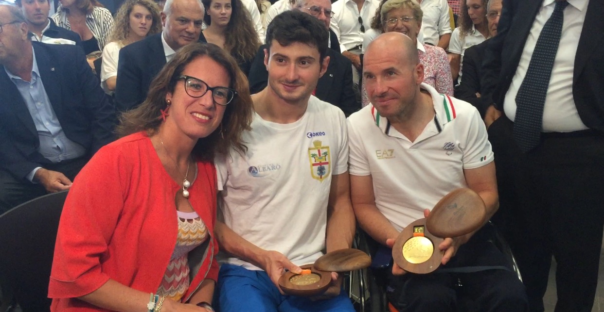 Olimpiadi, Toti saluta i campioni liguri: 