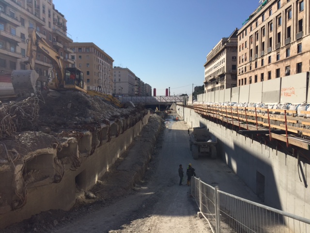 Bisagno e Fereggiano, viaggio nei cantieri aspettando il venerdì di Renzi a Genova