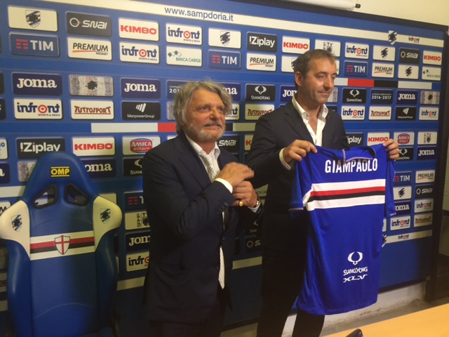 Sampdoria, incontro Ferrero-Giampaolo: fiducia al tecnico