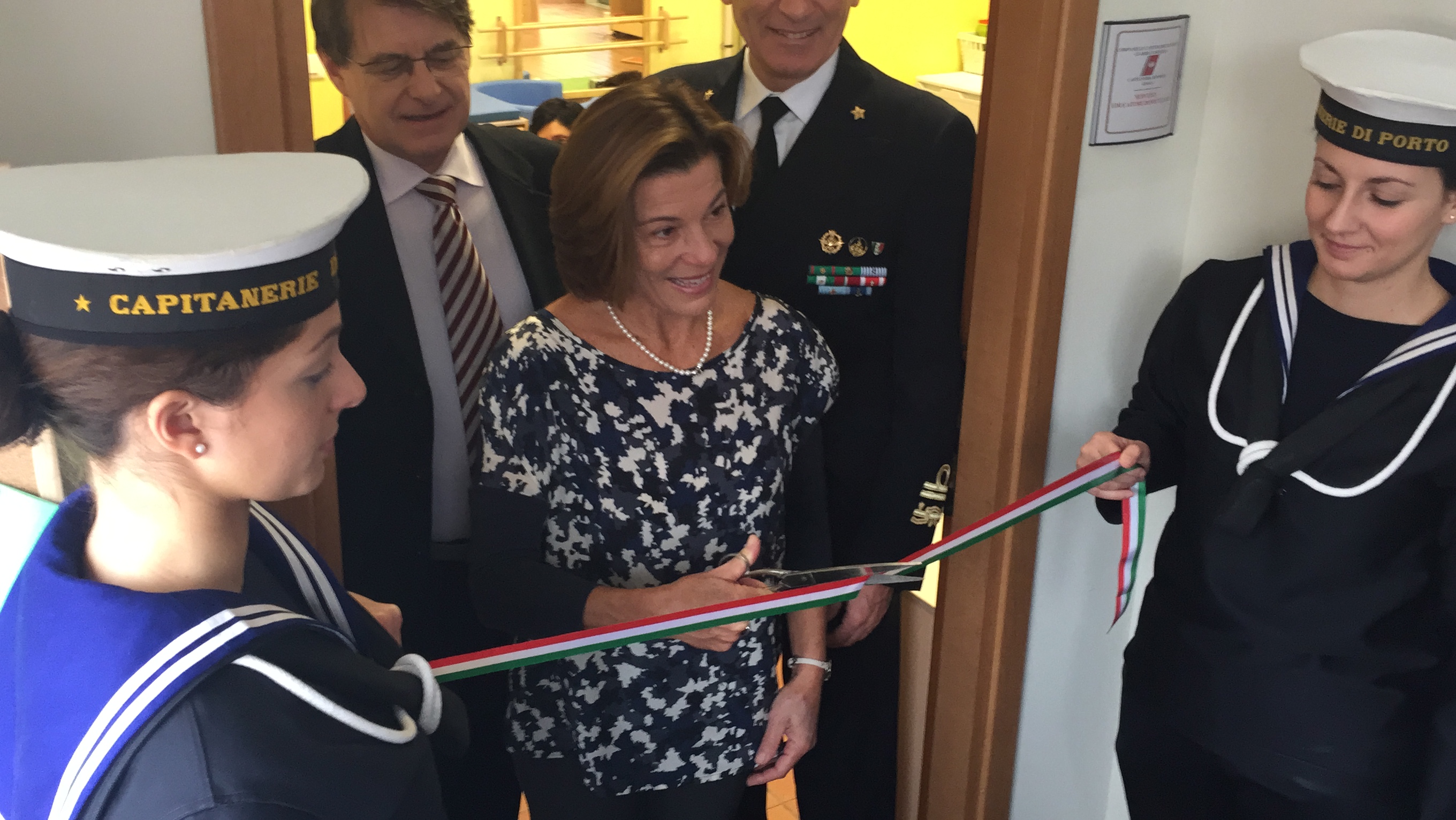 In Capitaneria di Porto apre un asilo per i bimbi dei dipendenti 