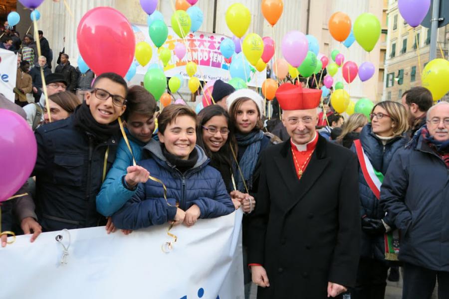 Il primo gennaio la marcia per la pace: a Genova appuntamento alla Nunziata