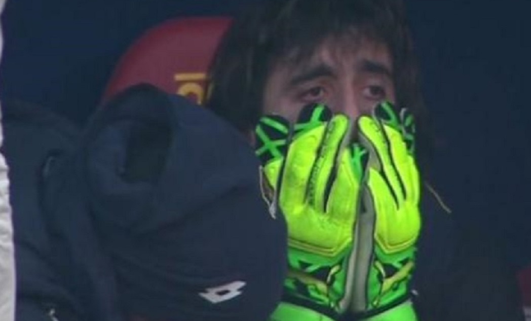 Genoa, rottura del legamento crociato per Perin: campionato finito 