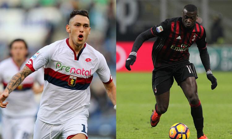 Genoa, prende corpo l'ipotesi dello scambio Niang-Ocampos
