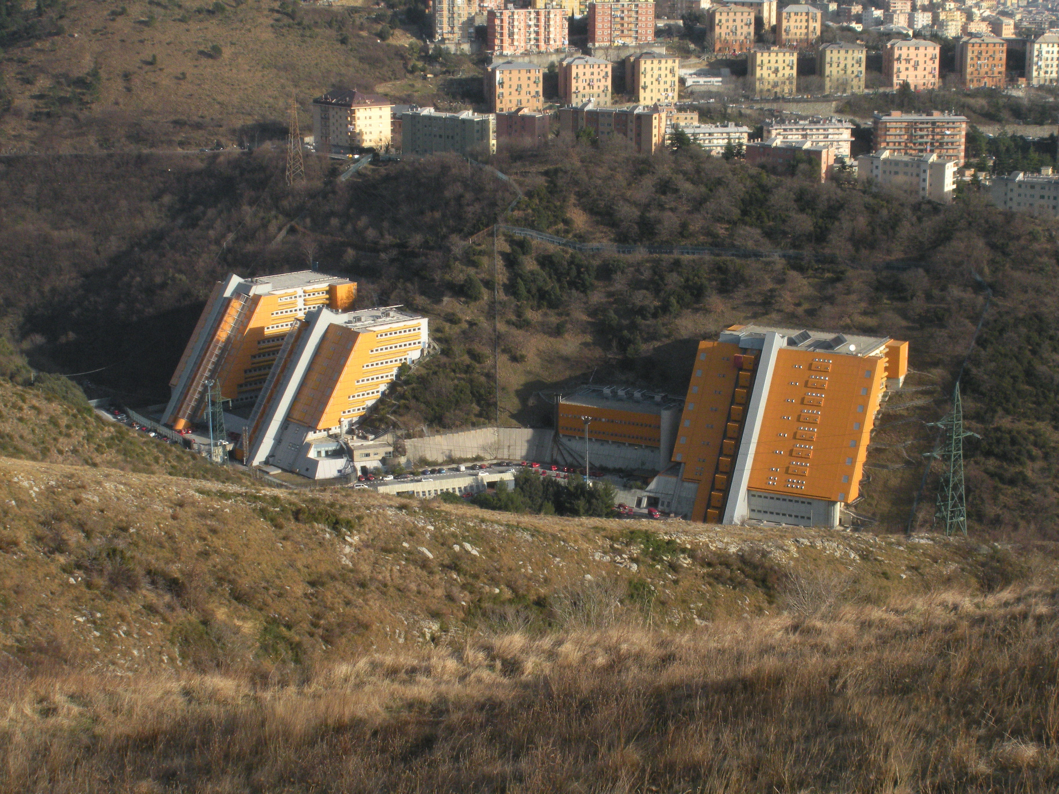 Lagaccio: caccia alla volpe nell'ex centrale della Telecom